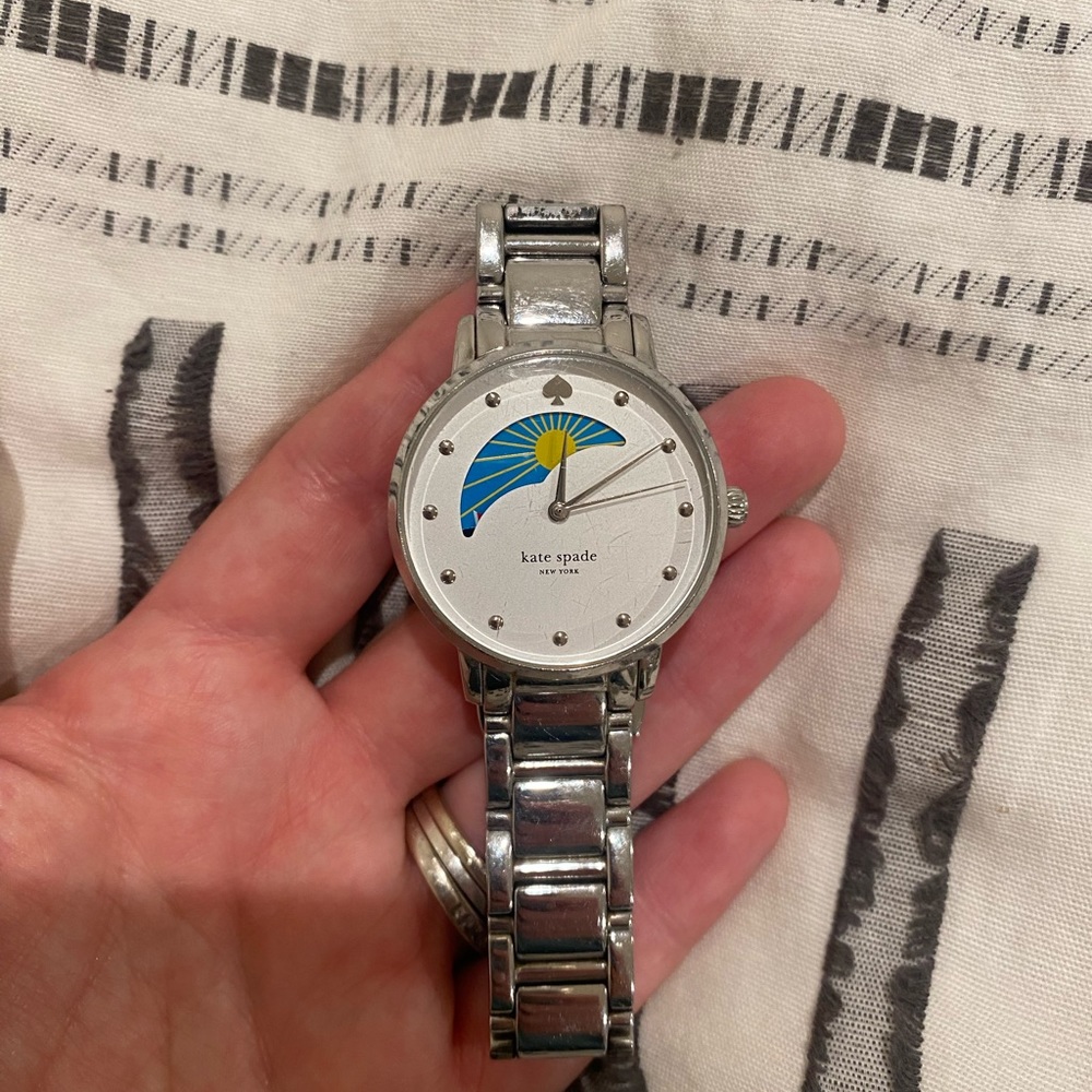 Kate Spade Moon Phase Gramercy Watch Gem